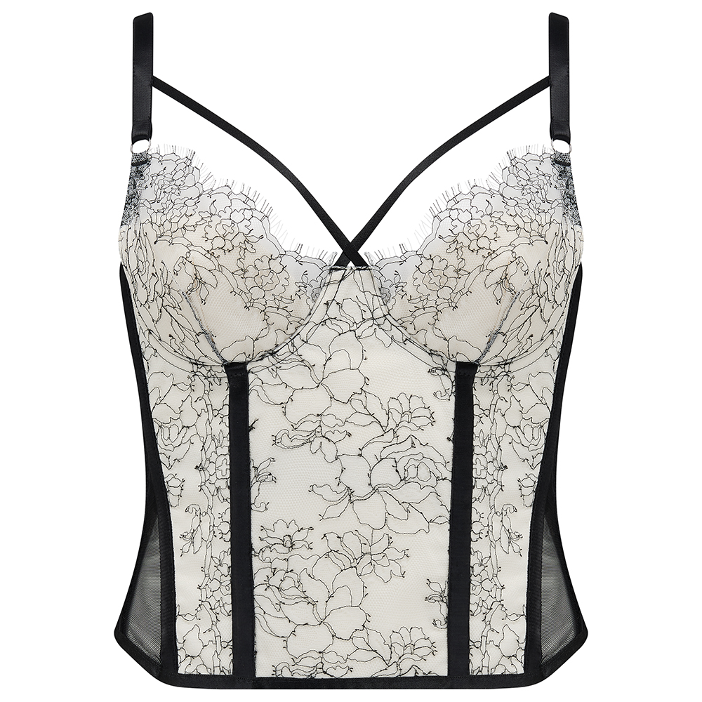 Anastasia Overbust Corset_White and Black_1 (1)